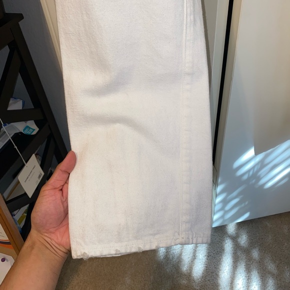 Lucky Brand Women's White Straight Leg Jeans 28 - Picture 13 of 14